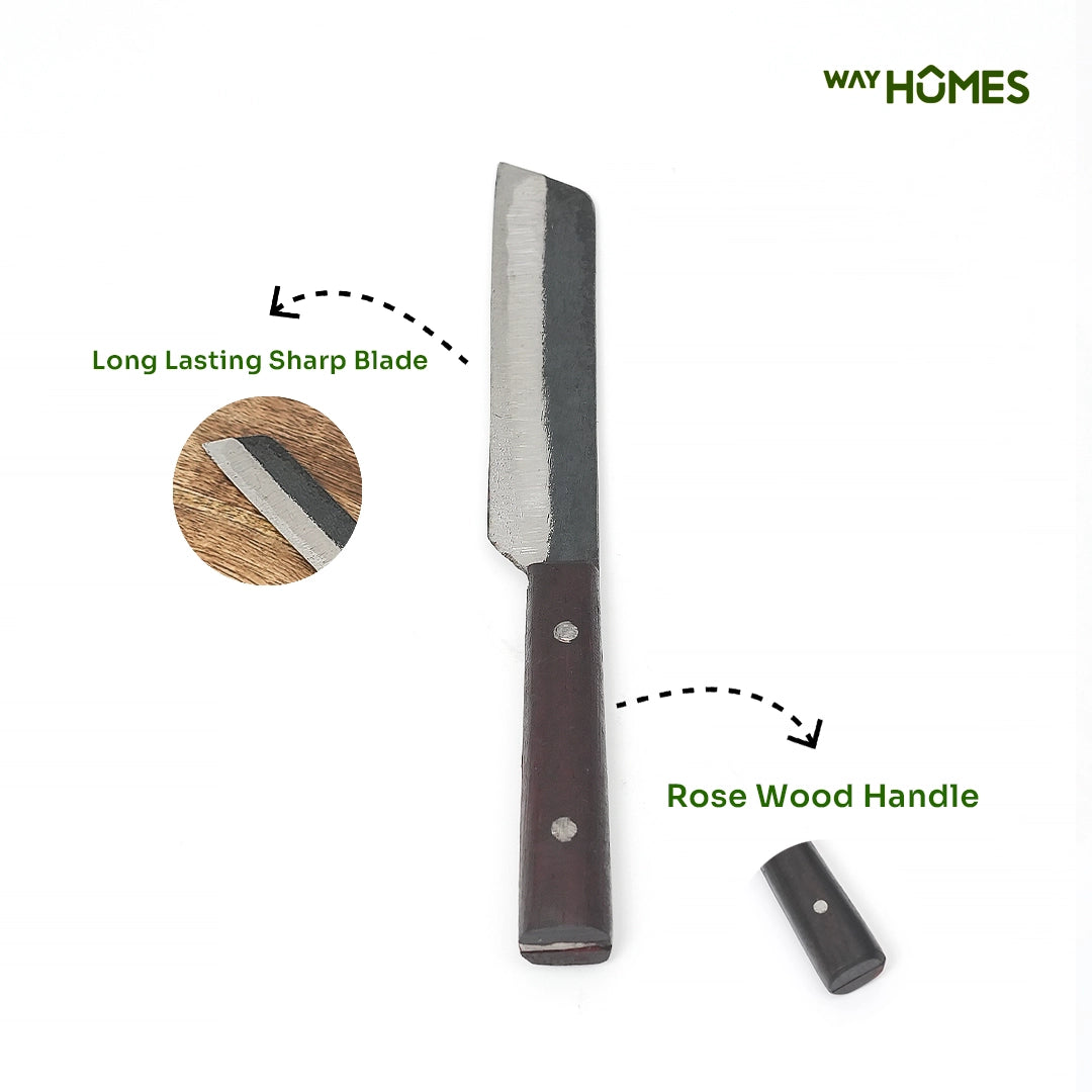 Palakkad Handmade Knife With Wooden Handle Uruk Knife