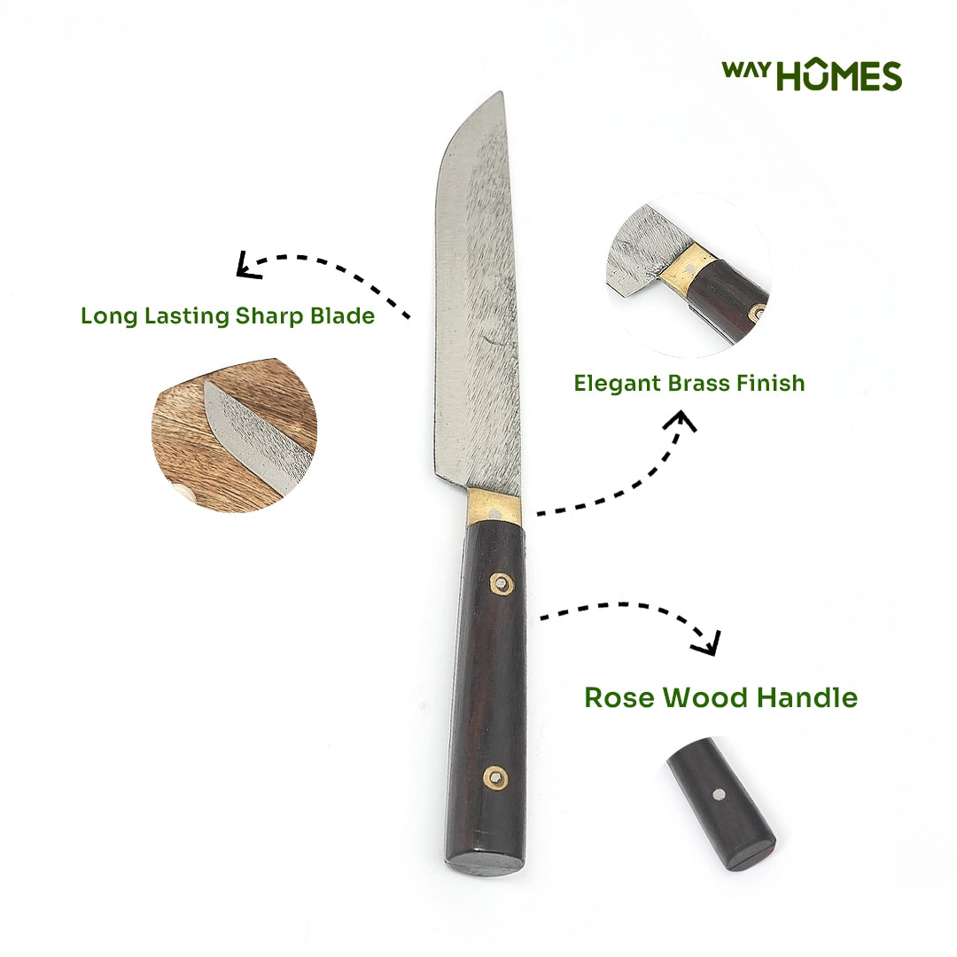Palakkad Handmade Knife With Wooden Handle Aram Knife