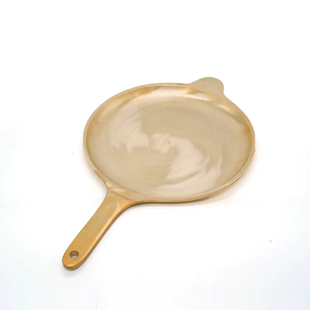 Pure Bronze Handmade Fry Pan - Tawa