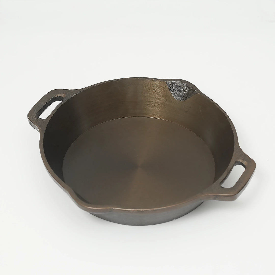 Castiron Skillet Double Handle 100% Pre Seasoned