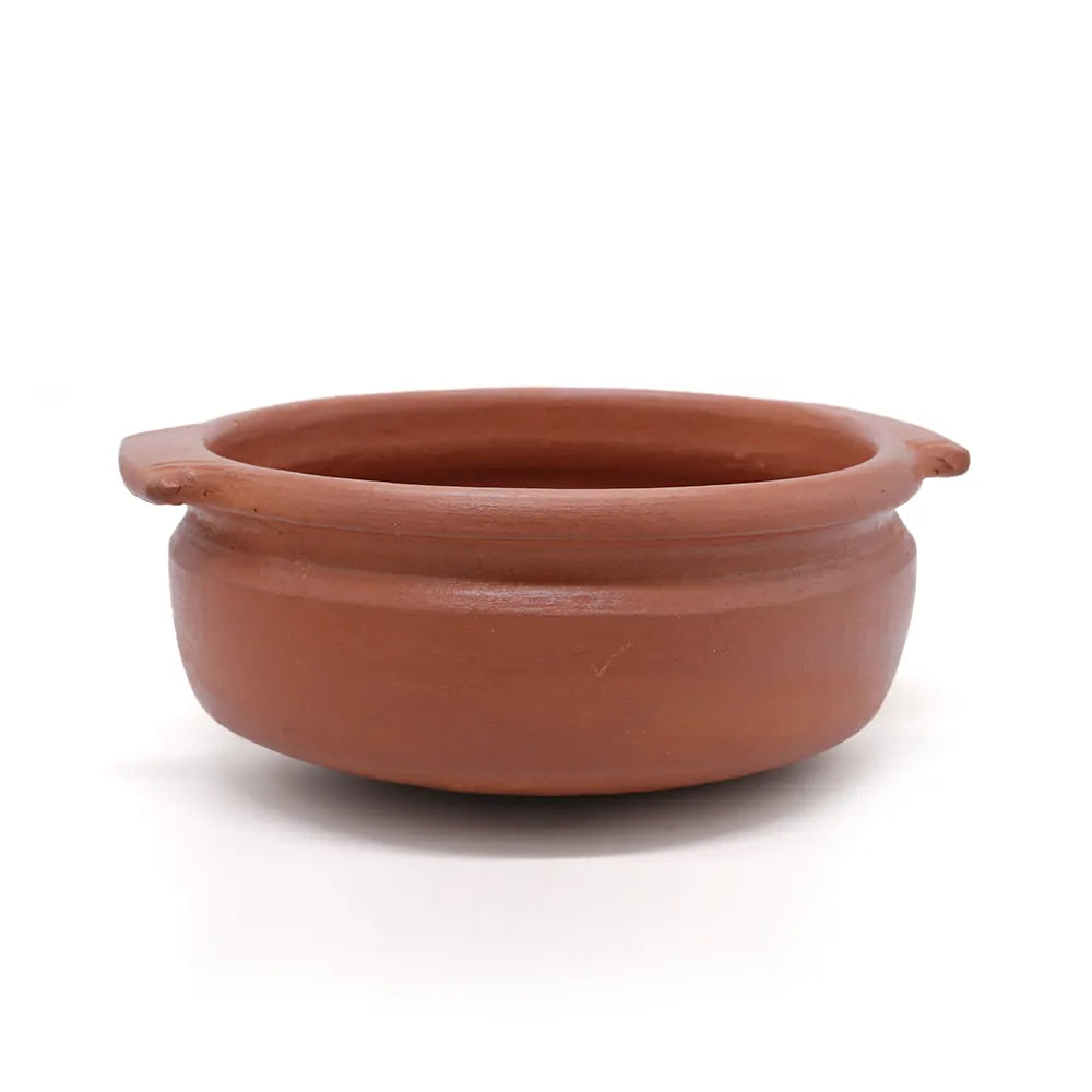Fancy Clay Fish Curry Pot Double Handle