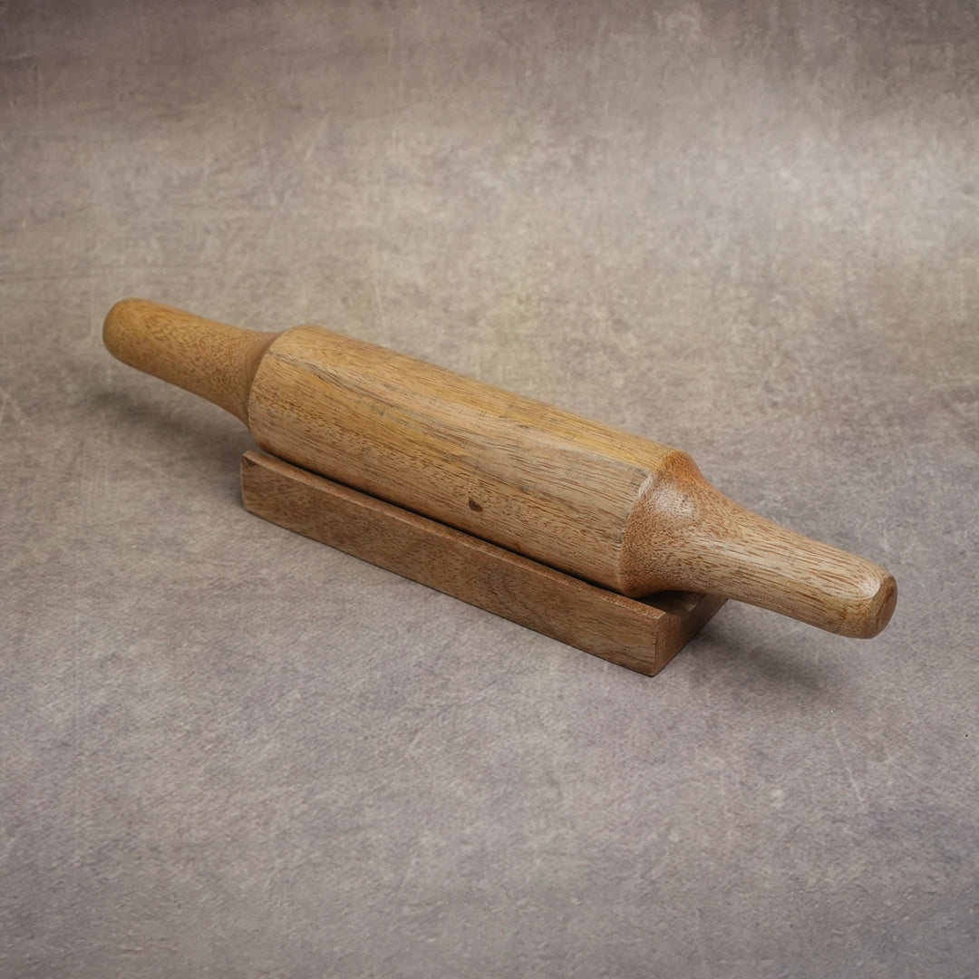 Full Single Wood Chakla Belan with Stand