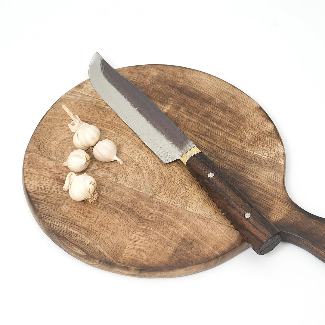 Handmade Blade Knife with Rosewood Handle