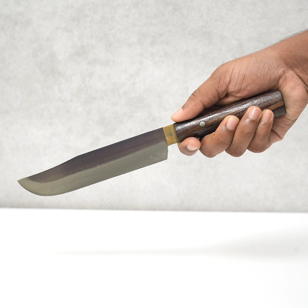 Handmade Blade Knife with Rosewood Handle