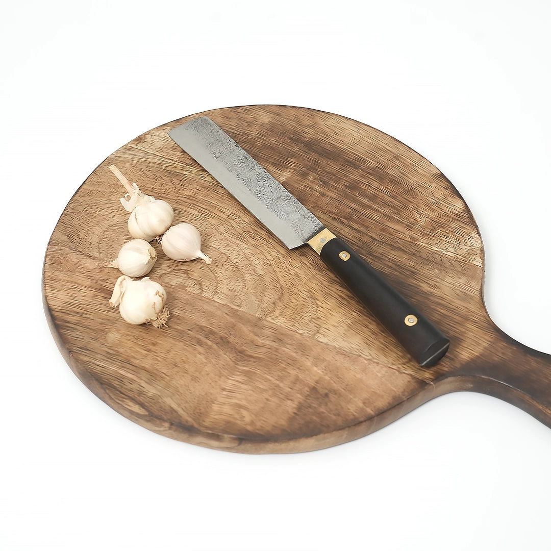 Handmade Knife Rose Wood Handle