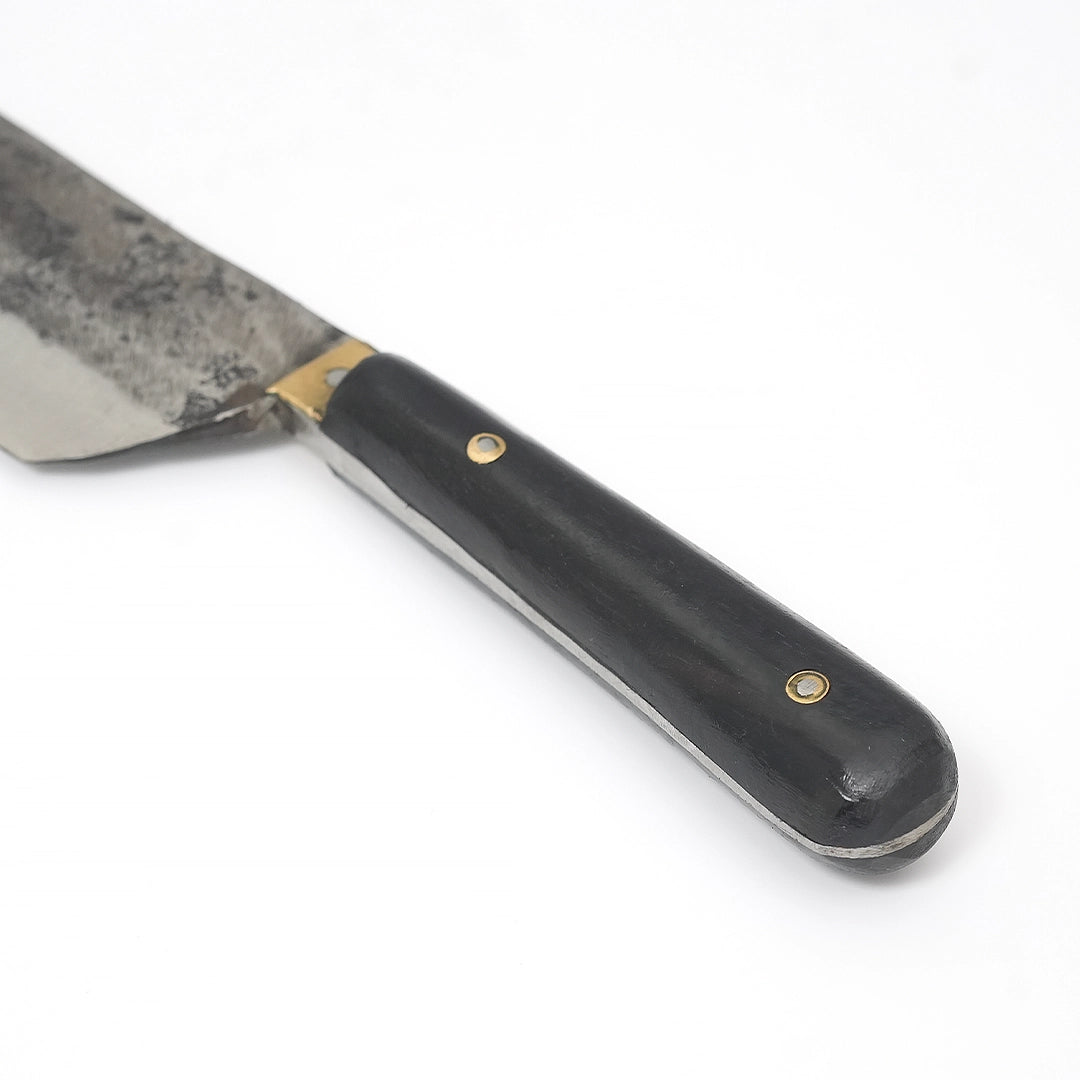 Heavy Duty Meat & Bone Cutting Knife – 9-Inch High-Carbon Steel Blade, Handmade Kerala Palakkad Knife for Heavy-Duty Kitchen Use
