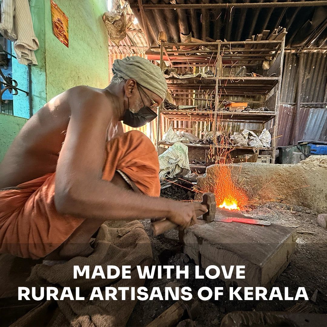 Palakkad Handmade Knife With Wooden Handle Aram Knife