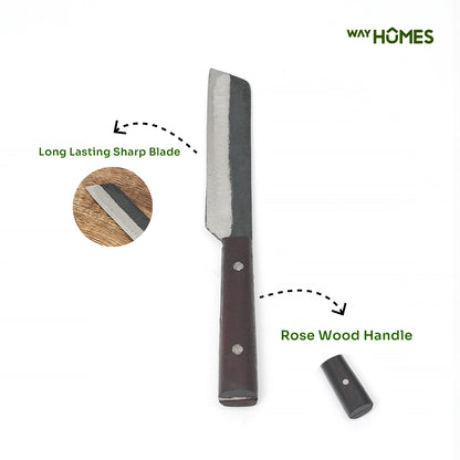 Palakkad Handmade Knife With Wooden Handle Uruk Knife