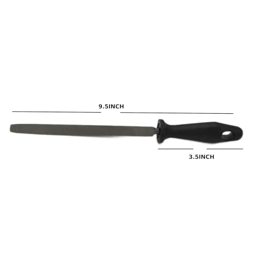 Way Homes 6-Inch Knife Sharpener Rod | Professional Honing Tool for Master Chefs | Precision Blade Sharpening & Maintenance