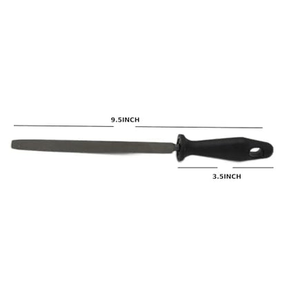 Way Homes 6-Inch Knife Sharpener Rod | Professional Honing Tool for Master Chefs | Precision Blade Sharpening & Maintenance