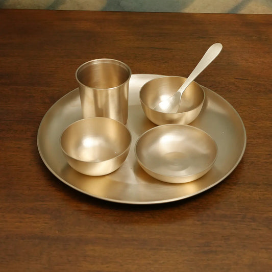 Bronze Thali set 5pcs