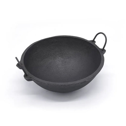 Cast Iron Kadai / Cheenachatty Non Seasoned [ 7 ,9 ,10 inch Diameters ]