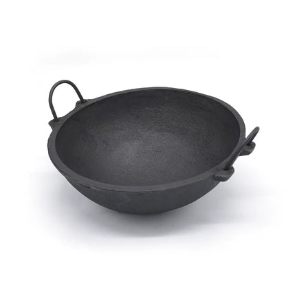 Cast Iron Kadai / Cheenachatty Non Seasoned [ 7 ,9 ,10 inch Diameters ]