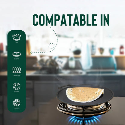 Cast Iron Dosa & Roti Tawa Non Seasoned [ 10 & 12 inch Dia ]