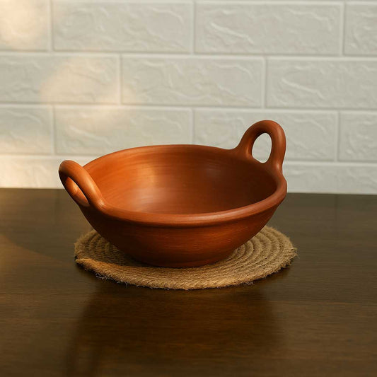 Clay Cheenachatti Red With Lid