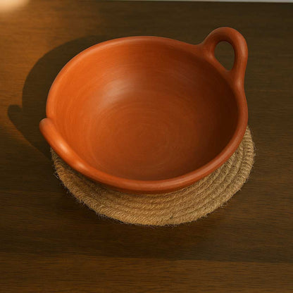 Clay Cheenachatti Red With Lid