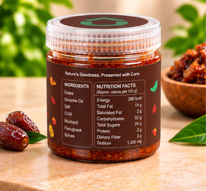 Dates Pickle | Wayhomes Traditional Alleppey Homes Made Achar