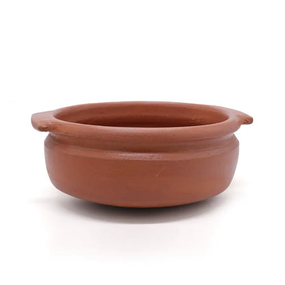 Fancy Clay Fish Curry Pot Double Handle