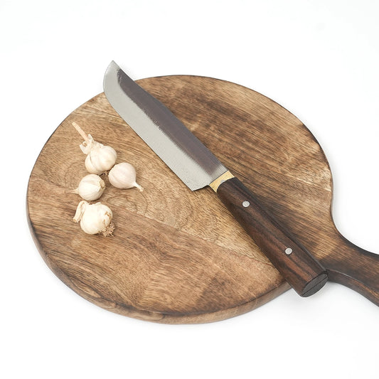 Handmade Blade Knife with Rosewood Handle