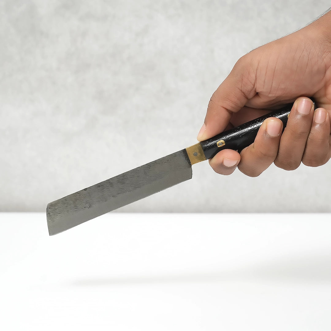 Handmade Knife Rose Wood Handle