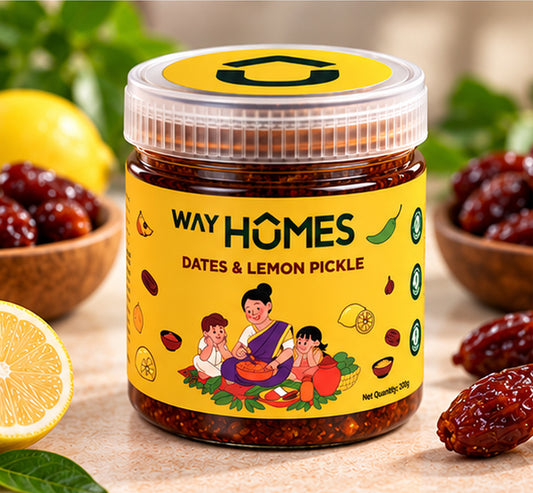 Lemon & Dates Pickle  | Wayhomes Traditional Alleppey Homes Made Achar