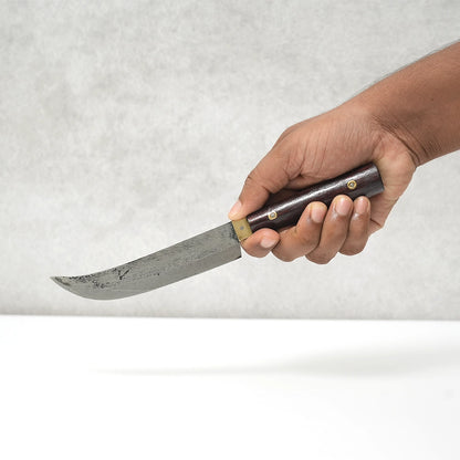 Rosewood handle Premium Alloy Steel Handmade Knife
