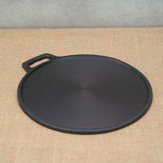 Cast Iron Dosa & Roti Tawa Pre seasoned Single Handle