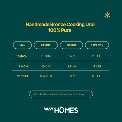 Brass Cooking Uruli - Ottu Uruli