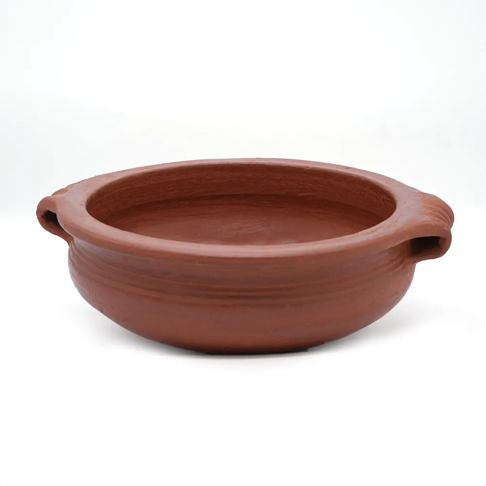 Uruli Style Red Clay Curry Chatti